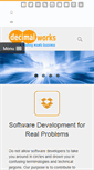 Mobile Screenshot of decimalworks.com